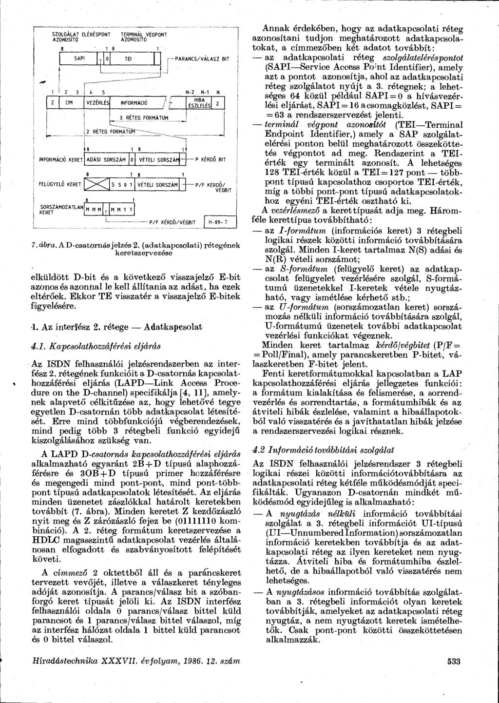 SZOLGALAT ELERESPONT AZONOSÍTÓ INFORMÁCIÓ KERET FELÜGYELŐ KERET SORSZAMOZATLAN KERET VEZÉRLÉS TERMINÁL.