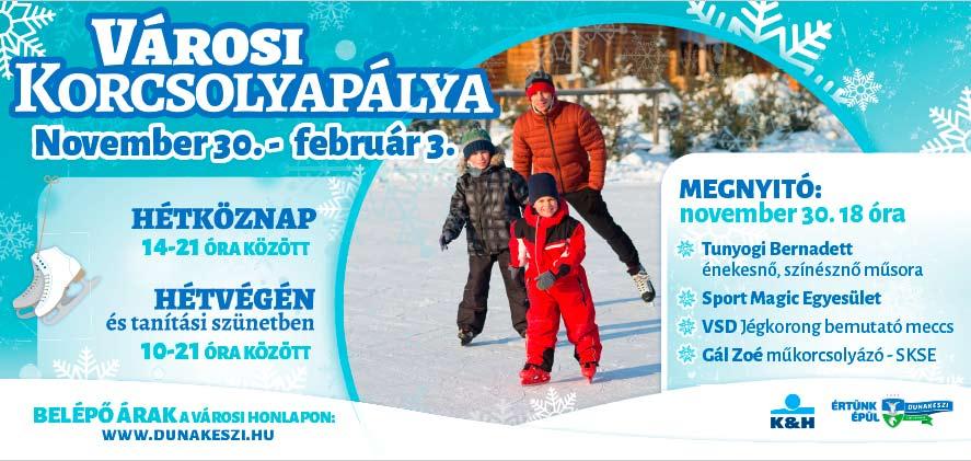 6 2018. november 9. Hamarosan adventi vásár és korcsolyapálya a Főtéren! A karácsonyi időszak idén sem maradhat adventi vásár és a közkedvelt főtéri korcsolyapálya nélkül!