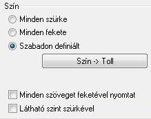 22 Nyomtatás az ARCHLine.XP programban A Nyomtatható terület opció az alapértelmezett nyomatató lapbeállítását használja.
