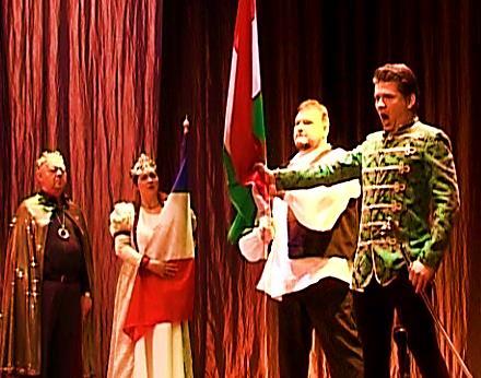 András Mesélő, Bagó, Strázsamester: Andrássy Frigyes Zongorán kísér: Andrássy