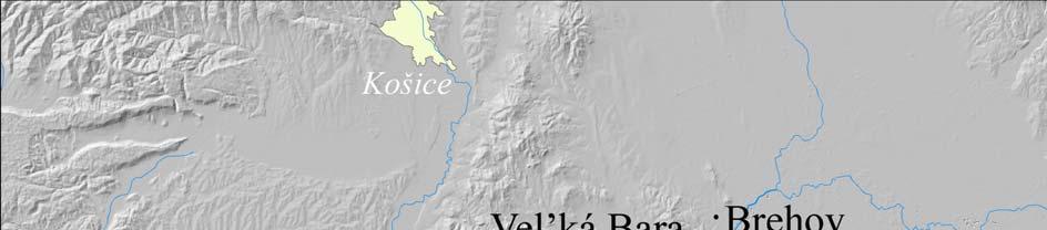 132 Fig. 1.: The obsidian sources in Slovakia and Hungary 1.