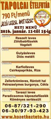 vasárnapján rendezték a VII. Tapolcai Forralt bor főzőversenyt.