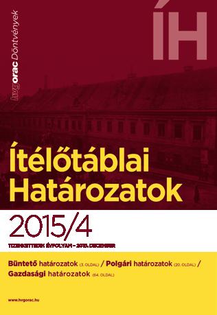 Jogász Egylet 2016-ban már hatvanharmadik évfolyamában járó, havonta megjelenő rangos folyóiratának célja elsősorban a joggyakorlat és a jogfejlődés időszerű kérdéseinek és problémáinak a vizsgálata.