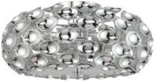 990,- (82270583) 21 LED-fali Alisia, 450 Lumen, 1x5W SMD-LED-del,