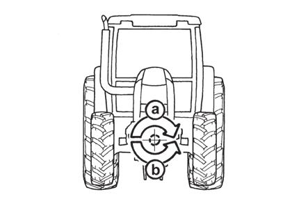 Mellső TLT - Zuidberg A mellső TLT 6 vagy 21 bordás kialakítású, és csak 1000 1/min fordulatszámú. Kérésre a traktor változtatható forgásirányú mellső TLT tengellyel szállítható.