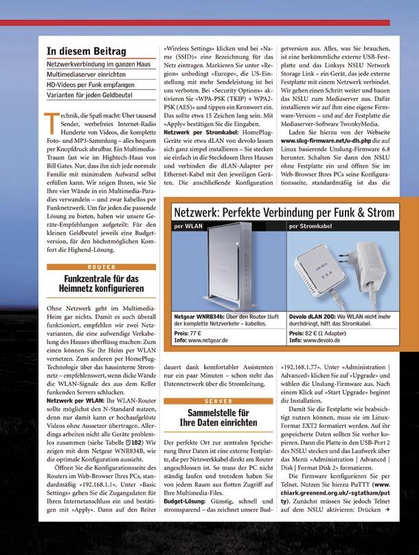 GYAKORLAT Multimédiás hálózat építése WLAN router Otthoni hálózatunk kommunikációs központja. S81. oldal MP3 rádió Zene minden szobában vezeték nélkül WLAN-nal. S80.