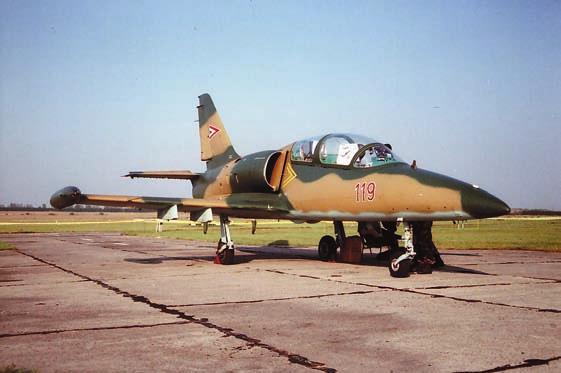 Hazai tükör 3. ábra. Változott a kamuflázs, Szentkirályszabadja 2001. szeptember 8. A 136., 124., 128., 125., 114. számú gépek más dimenzióba helyezte haderőinket, így alapjaiban módosította azokat.