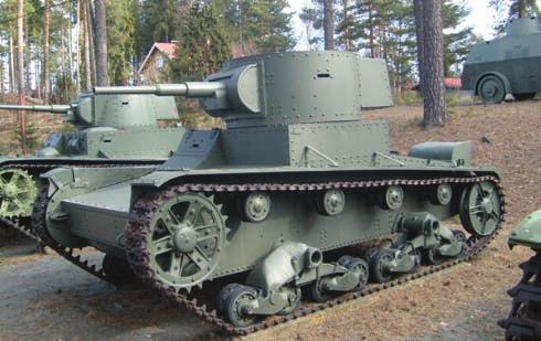 Zsákmányolt BT 5 átépítés, finn