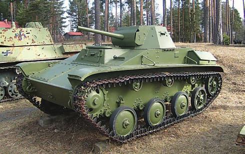 A kis számban gyártott T 126SzP könnyű