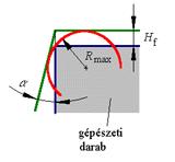 nagyobb alakító erőre van szükség, hogy az anyagot az adott