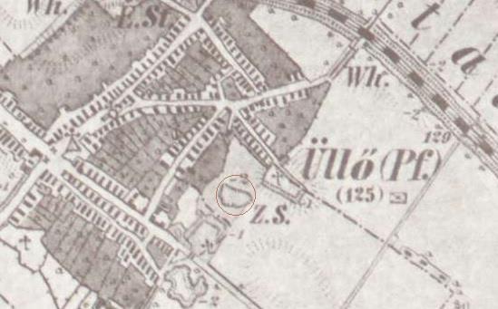 Az 1800-as évek végén készült térképeken a gödrök megfigyelhetők.