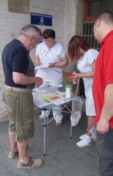 adatait. A diákok kiemelt érdeklődést tapasztaltak a dohányosok részéről.. Semmilyen negatív reakcióval nem találkoztak. 10.