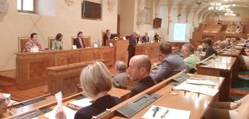 2017. június 13-án prof. Eva Králíková a Cseh Orvosi Kamara védnöksége alatt egész napos szemináriumot tartott a CsKP Felsőházában.
