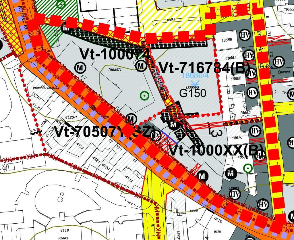 56 13. PÉCS MEGYEI JOGÚ VÁROS SZABÁLYOZÁSI TERVÉNEK MÓDOSÍTÁSA Módosító indítvány sorszáma: 19.