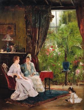 1885 Ízelítő az év terméséből Pálmaházban (1881; v. Pákh Imre gyűjteménye, USA) Mára nyilvánvalóvá vált, hogy a Munkácsyszalonképek mindig megújuló bűvöletben képesek tartani közönségüket.