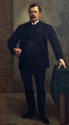 Veres Gusztáv: Férfi arcképe (évszám