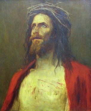 1896 Az Ecce homo Munkácsy 1896 márciusában készült el a Krisztus szenvedéstörténetét feldolgozó képhármas utolsó elemével, az Ecce homo című képpel.