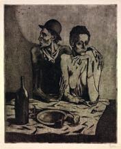 Pablo Picasso: Szegényes teríték