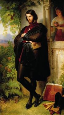 1866 A müncheni akadémián Édes Jó Angyalkáim! így szólítja meg Pécsett élő unokanővéreit, Reök Júliát, Saroltát, Ilkát, Irént és Gabriellát a festő 1866. november 21-én kelt levelében.