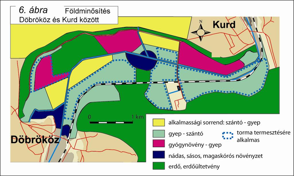 közutak vagy a vasúti pálya töltései az ártér esetleges vízrendezése, rehabilitációja után is megvédik az elöntéstől. Az élénkebb domborzatú IV VI.