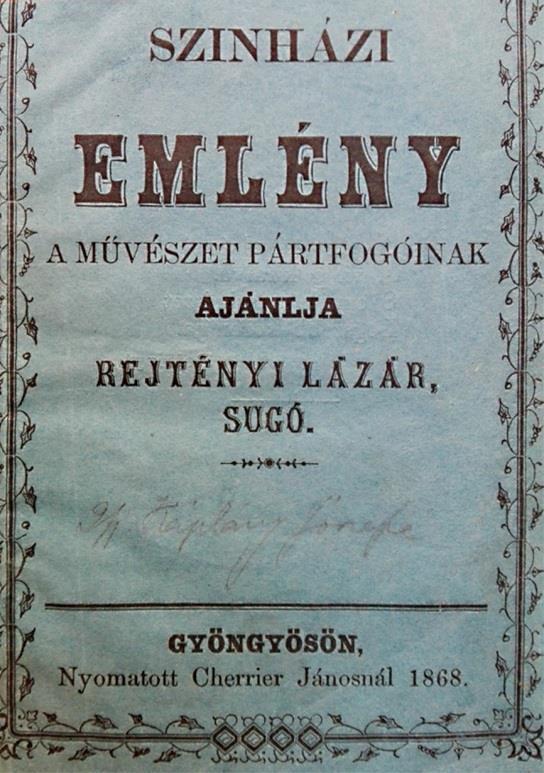 18. kép Színházi zsebkönyv