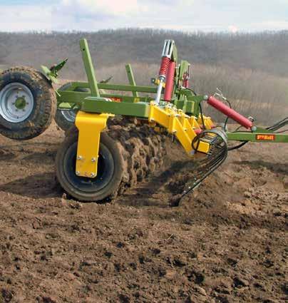 diskov až 710 mm Ľahké a precízne nastavenie Könnyen és pontosan beállítható, Výborná vťahová schopnosť jó talajbehúzó képességgel 4000 5000 5000 6000 7000 4000 5000 5000 6000 7000 Munkaszélesség