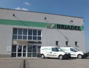 Spoločnosť HRIADEĽ, spol s r. o. pôsobíme na slovenskom trhu už štvrťstoročie, s centrálou v Nitre.