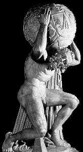 146 Farnese Atlasz (Nápoly, Museo Nazionale) 2.81. 2.82. ábra A Farnese Atlasz érdekessége, hogy ez egy szobormásolat, amelyet a rómaiak készítettek egy i.e. II.