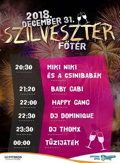 6 2018. december 7. Igazgatási szünet a Polgármesteri Hivatalban Varázslatos adventi fények Dunakeszin fotópályázat Dunakeszi Város Önkormányzatának Képviselő-testülete, 2018.