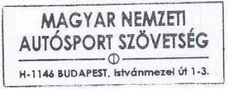 15. Végellenőrzés 15.1. Végellenőrzés helye és ideje: Verseny célja után azonnal Global Autószerviz H-3100 Salgótarján Bajcsy-Zs. út 2.