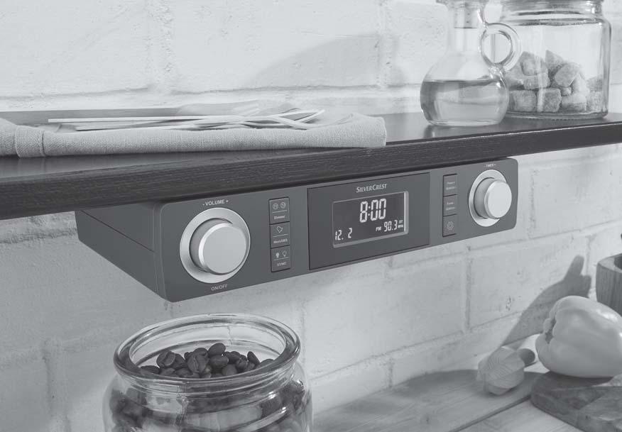 KITCHEN RADIO KONYHAI RÁDIÓ Használati útmutató és biztonsági utasítások