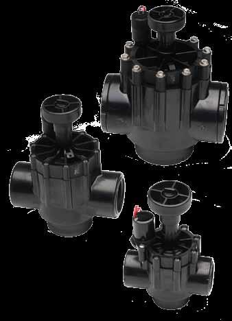 A 252-es sorozat szelepei kaphatók elektromos vagy hidraulikus, 25 mm-es (1 ), 40 mm-es (1,5 ) és 50 mm-es (2 ) egyenes- és sarokszelepes kivitelben, átfolyás