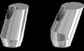 BIONIKA Compatible BR System (Brönemark kompatibilis) Ti5 PS Külső hatszögletű pozícionáló kapcsolat. A 3,75 és a 4,0 mm-es implantátum átmérőkhöz azonos fejméretek tartoznak.