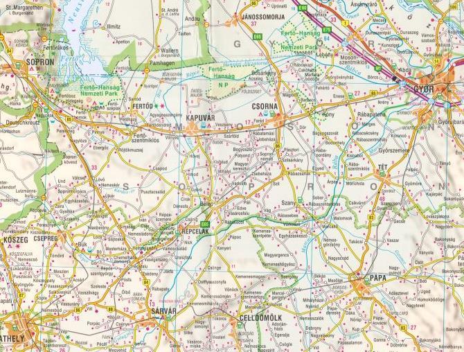 A környező országok fővárosai közül Pozsony közúton 120 km-re fekszik, amely 1 óra 20 perc alatt elérhető, Bécs 126 km-re van Beledtől, ezt az utat autóval közel 1 óra 40 perc alatt tudjuk megtenni.