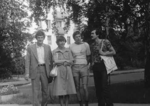 1980 navštívil v Moskve (na obázkoch), zimné s Ing. Milanom Balážom r. 1984 v Sarajeve.