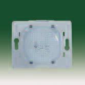 Szükségvilágító lámpa Süllyesztett fali csatlakozódoboz Ø 60 mm. Műszaki adatok: 230 V~50 Hz; Ni-Cd akkumulátorok 1,2 V-300 mah.