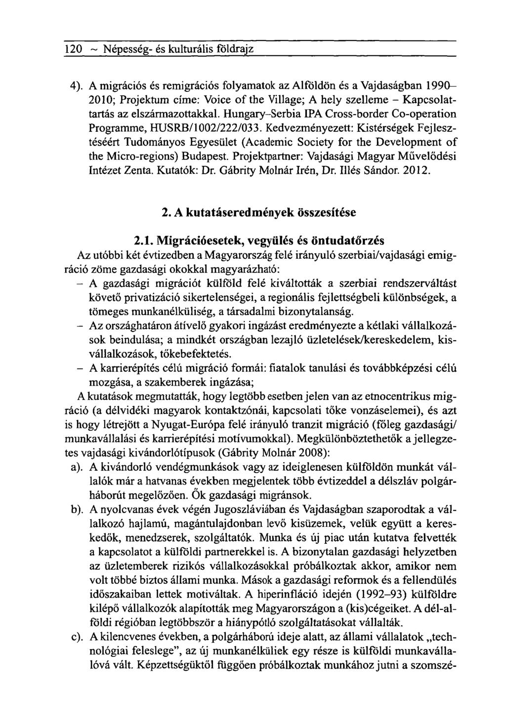 120 ~ Népesség- és kulturális földrajz 4).