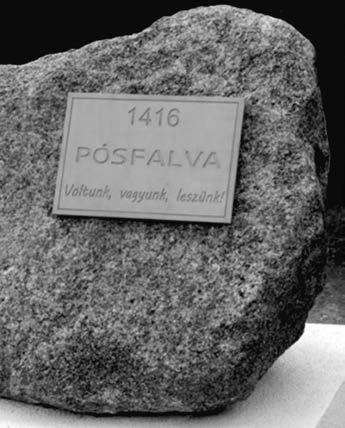 évfordulója alkalmából. Az ünnepséghez a Pósfa zenekar húzta a toborzómuzsikát, majd 17.