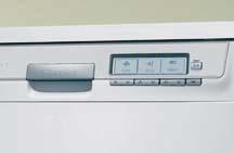 electrolux beszélő mosogatógép 17 ESF68010 nagy LCD-kijelző könnyen és gyorsan kezelhetővé teszi a mosogatógépet.