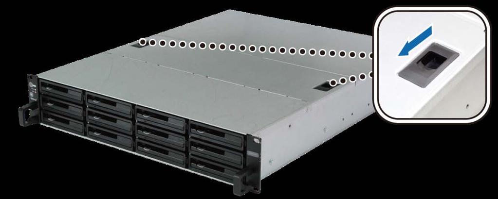Hibás ventillátor cseréje A Synology RackStation több hűtőventillátorral van felszerelve.