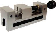 GS150/300 150x300x50mm 247 500 A satu telepíthető egymagában vagy több satu sorban megmunkáló asztalra vagy palettára a munkadarab méretétől függően.