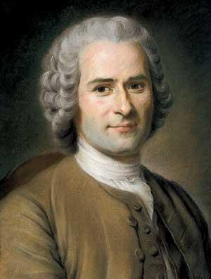 Jean-Jacques Rousseau (1712 1778) 1712-ben született Genfben egy órásmester fiaként. Rousseau 10 éves korában apjának menekülnie kellett Genfből, lelkész nagybátyja házába került.