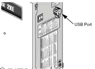 Opcionális USB modul használata 0. Nyissa ki a legmagasabb számot viselő mappát. A legmagasabb szám jelzi a legutolsó adatletöltést. USB csatlakozó. Nyissa ki a napló állományt (fájlt).