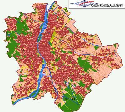 Grafikus ábrázolás Ponttérké: a területi sorok szemléltetésére