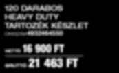 0 MM BETONHOZ 4 DB.: Ø5 MM / 6 MM (2) / 8 MM FÁHOZ 5 DB.