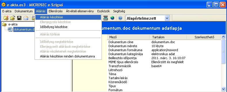 4.7. A hitelesítés szolgáltatók szerepe a modellben A modell nem érinti a hitelesítés szolgáltatókat, nem támaszt követelményeket velük szemben.