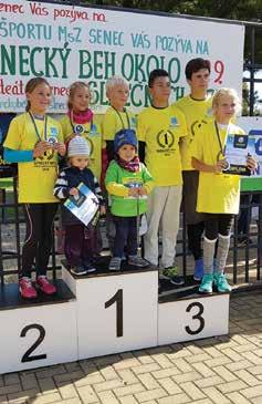 Najlepší výkon v kategórii žien na 6 kilometrovej trati podala Elena Dušková, ktorá časom 0:21:46 zabehla nový traťový rekord.