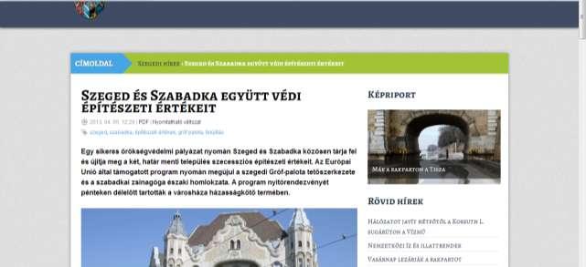 http://szeged.hu/hirek/17678-szeged-es-szabadka-egyutt-vedi-epiteszetiertekeit.html?utm_source=rss&utm_medium=rss&utm_campaign=rss Szeged és Szabadka együtt védi építészeti értékeit 2013.04.05.