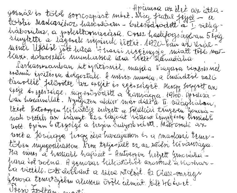 19. sz. ábra [32] Tresó István számára nem tette lehetővé a sors utolsó kívánságának teljesülését: hogy ha életében oly sokat volt távol családjától, legalább holtában legyen együtt szeretteivel.