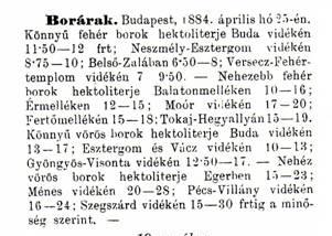 Filoxéra (A szőlők kipusztulása és újratelepítése) A jobbágyfelszabadítást kővető tagosítás időszakában (az 1870-es években) a markazi határban 125 kataszteri hold szőlőt műveltek.